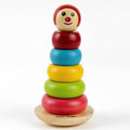Dancing Clown Rainbow Stacker Toy